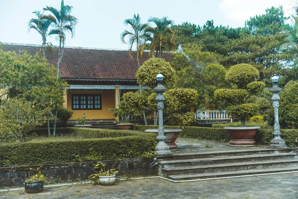 Krásný Výhled Bat Nha Pagoda Městě Bao Loc Provincie Lam — Stock fotografie