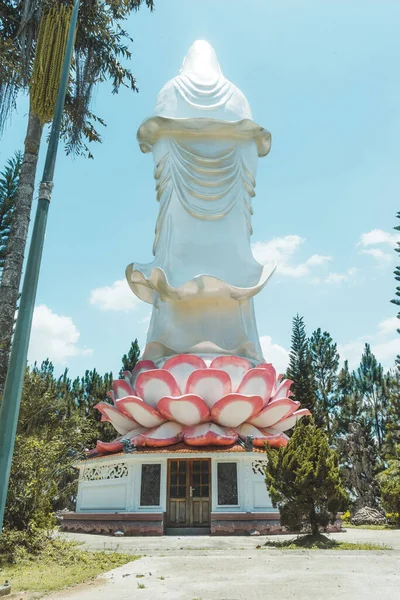 Krásný Výhled Hoa Nghiem Pagoda Městě Bao Loc Provincie Lam — Stock fotografie