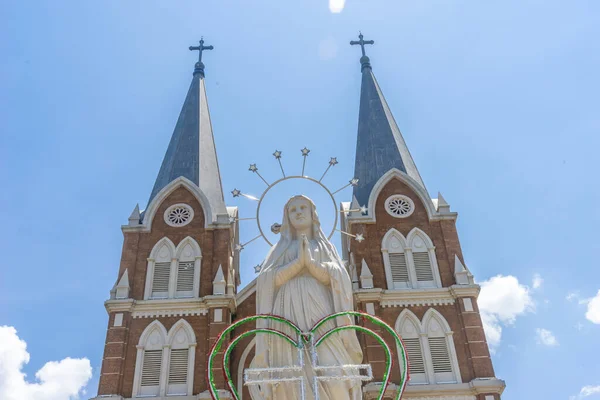 Kyrkan Den Heliga Modern Ett Annat Namn Thanh Mau Kyrka — Stockfoto