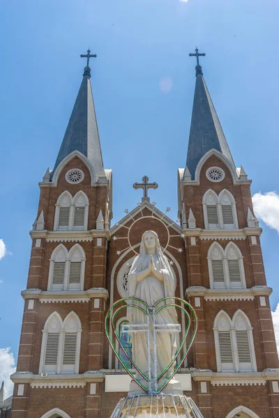 Kirche Der Heiligen Mutter Ein Anderer Name Ist Thanh Mau — Stockfoto