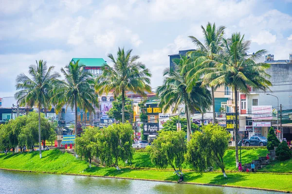 Bao Loc Város Vietnam Május 2021 Kilátás Kis Dong Nai — Stock Fotó