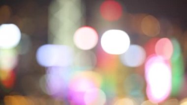 Bokeh bulanıklık gökdelenler