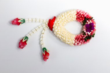 Yasemin garland el yapımı.