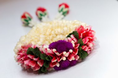 Yasemin garland el yapımı.