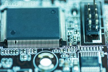 Görüntü elektrik devresi ana tahta bilgisayardan kapatın