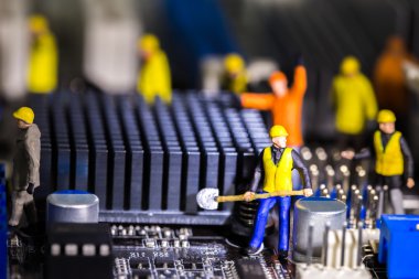 Grup devre ana tahta tamir mühendis