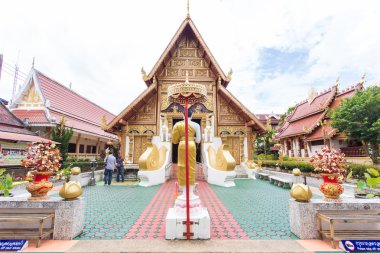 Budist tapınağı, Wat Pra şarkı Chiang Rai Eyaleti, Tayland