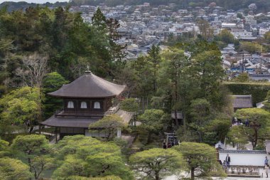Ginkakuji Tapınağı, Kyoto Japonya gümüş Pavyonu