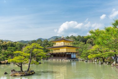 Kinkakuji Tapınağı, Kyoto Japonya altın köşk