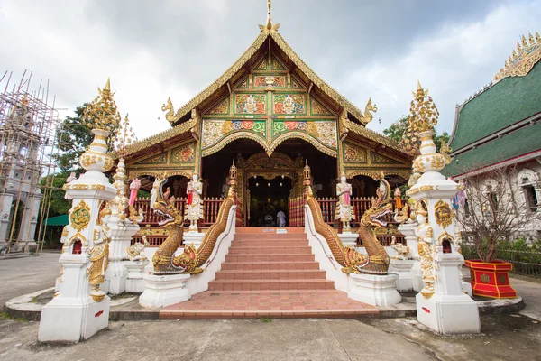 Buddhist temple, Wat Ming Mueang in Chiang Rai ,Thailand — Stock Photo, Image