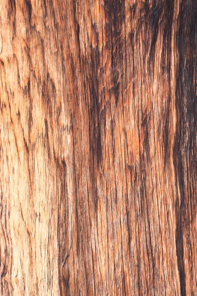 大きな茶色の木製の板の壁のテクスチャの背景 — ストック写真