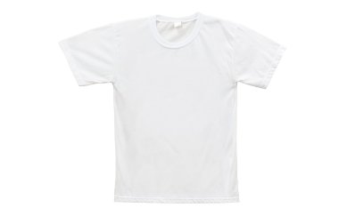 beyaz boş t-shirt 
