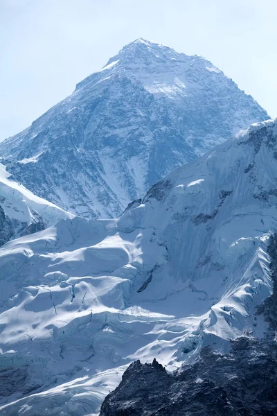 Cumbre de mt. Everest de Kala Patthar, Solu Khumbu, Nepal —  Fotos de Stock