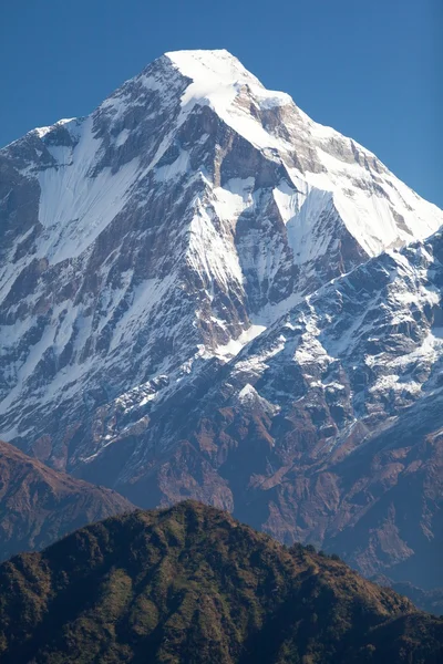 Summit of Dhaulagiri from South — Stock Photo, Image