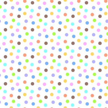 sorunsuz nokta deseni ve arka plan illüstrasyon vektör