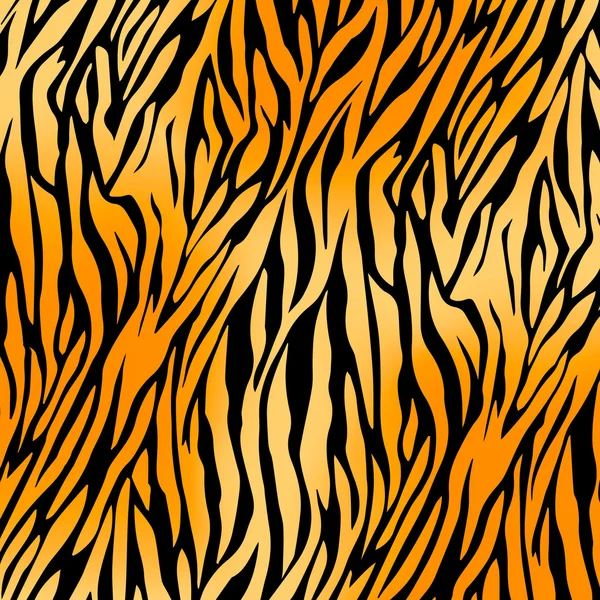 Tiger skin. Vector seamless texture — Stock Vector © d-e-n-i-s #9467852
