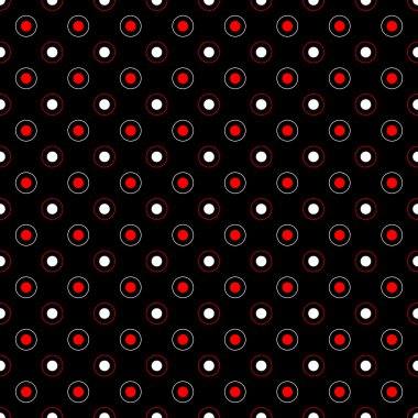 sorunsuz nokta deseni ve arka plan illüstrasyon vektör