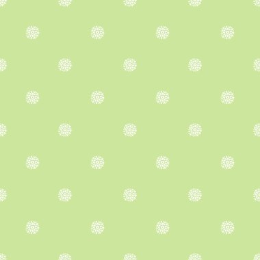 pürüzsüz papatya deseni ve arkaplan vektör çizimi