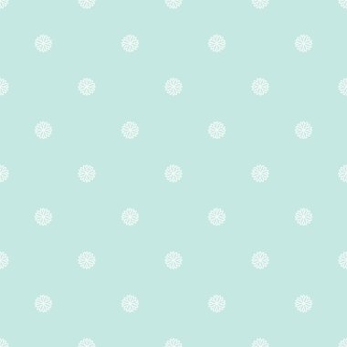 pürüzsüz papatya deseni ve arkaplan vektör çizimi