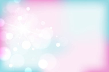 soyut yumuşak tek boynuzlu at bulanık arkaplan, vektör illüstrasyonu