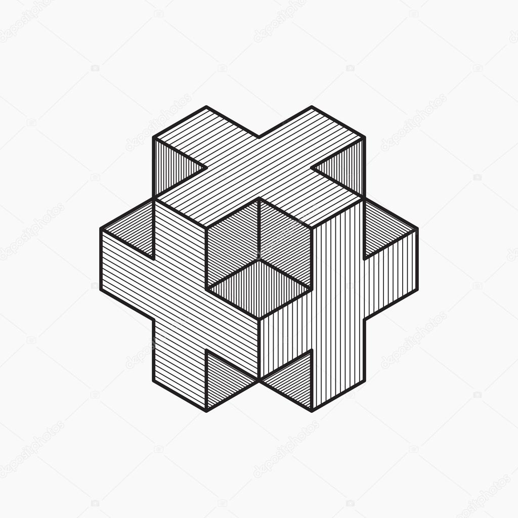 Cross, vector illustration, EPS 10