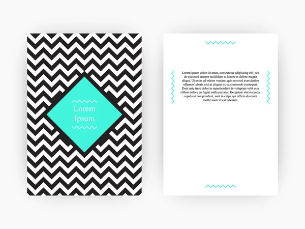 Brochure Flyer ontwerp lay-out sjabloon — Stockvector