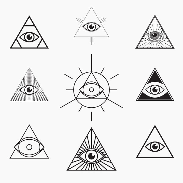 Все видят символ глаз
