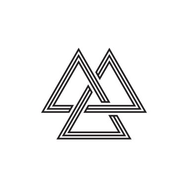 Üçgenler, geometrik tasarım öğesi