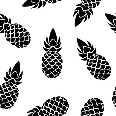 Ananas arka plan, seamless modeli