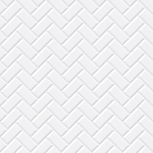 White tiles, ceramic brick — Stock Vector