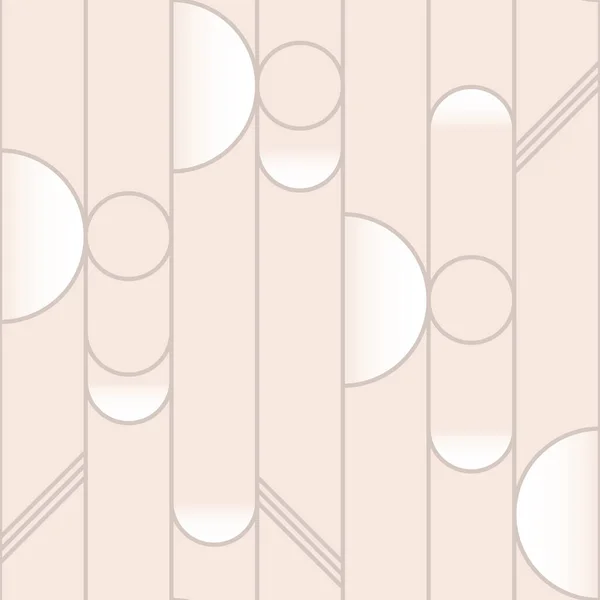 Pink Geometric Background Seamless Pattern Vector Illustration — Vector de stock