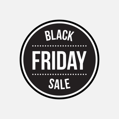 Kara Cuma İndirim etiketi