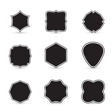 vektör etiketleri kümesi