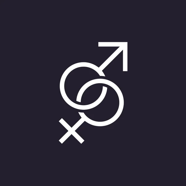 Sexuální symboly — Stockový vektor