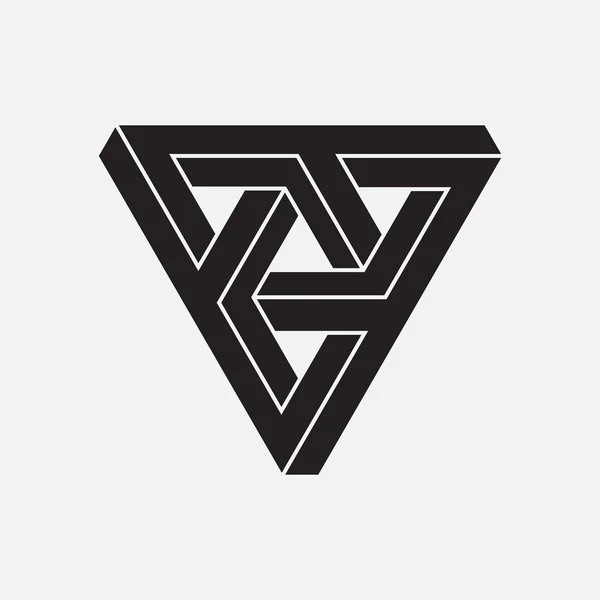 Optik illüzyon, üçgenler