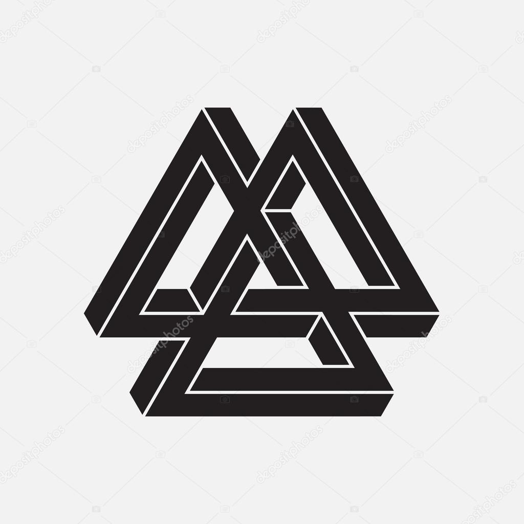 Geometric element, vector illustration