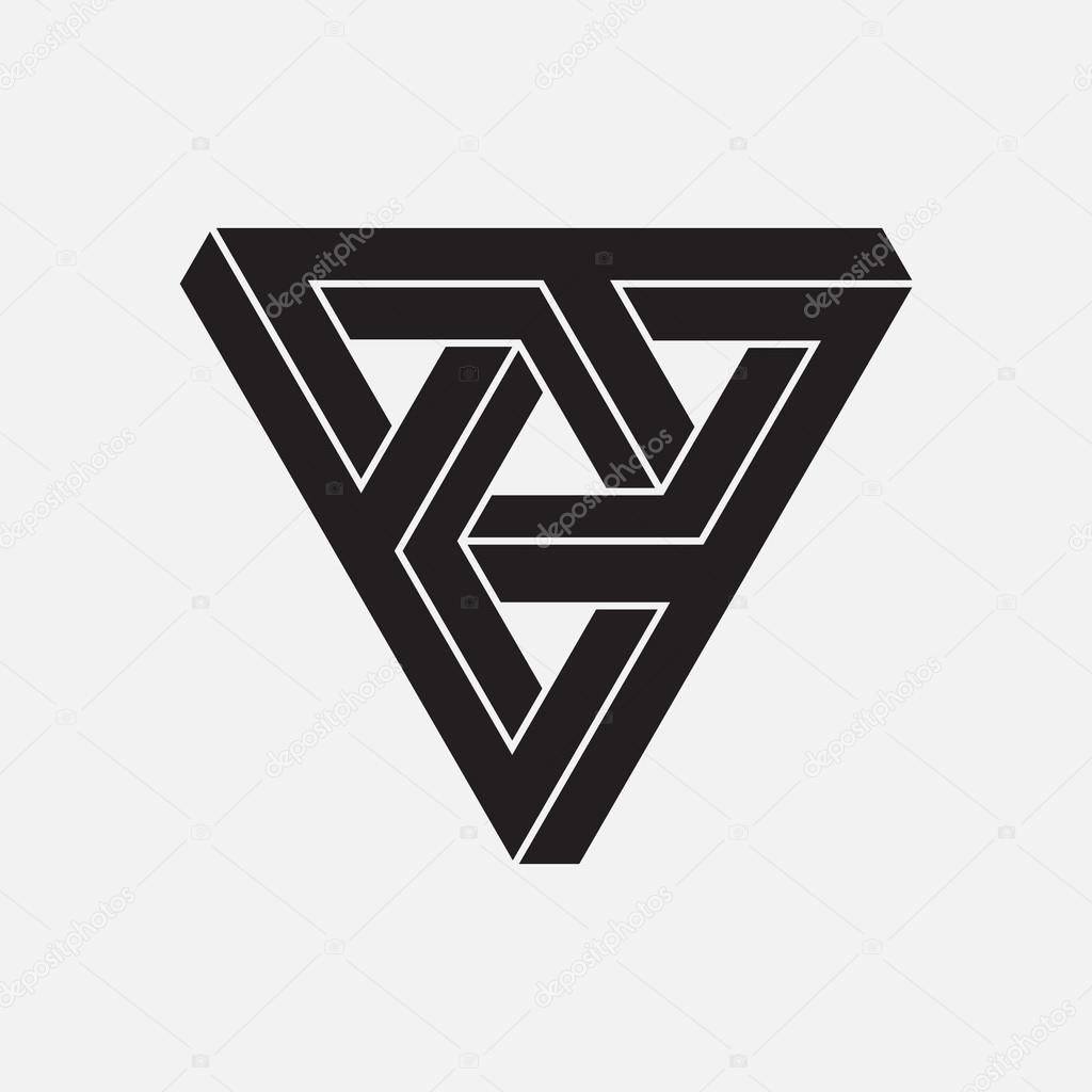 Geometric element, vector illustration