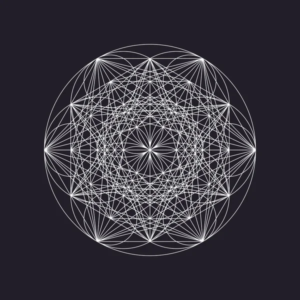 Élément géométrique, motif étoile — Image vectorielle