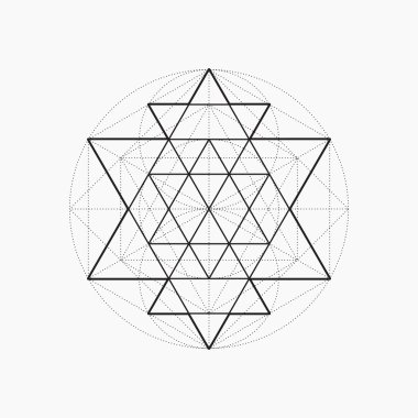 Geometrik şekiller, içini kaplamak çizmek, üçgen