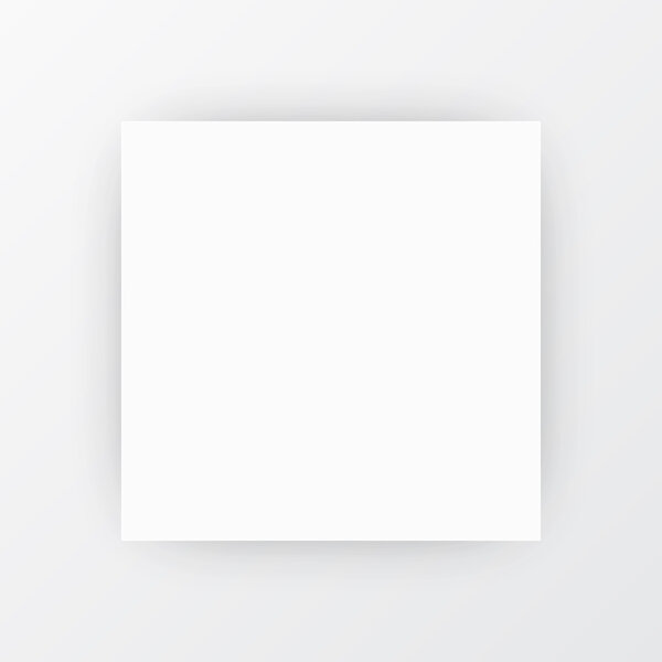 Blank square, hardcover album template