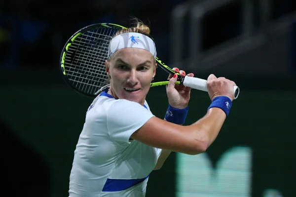 Svetlana Kuznetsova på Kremlin Cup turneringen — Stockfoto