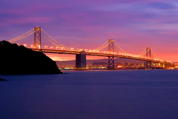 Bay Bridge in San Francisco — Stock Photo, Image