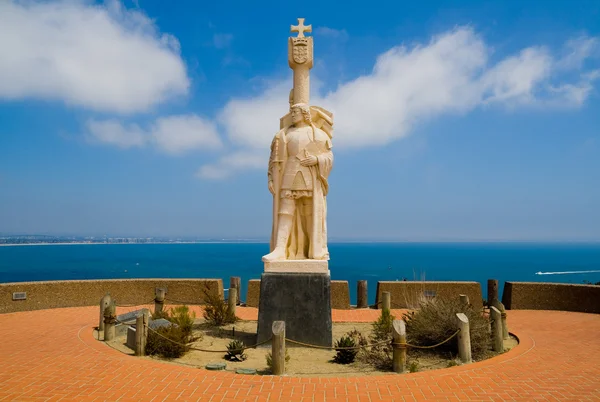 Estátua do explorador espanhol — Fotografia de Stock