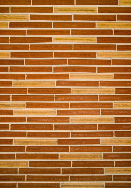 Textura de pared de ladrillo delgado — Foto de Stock