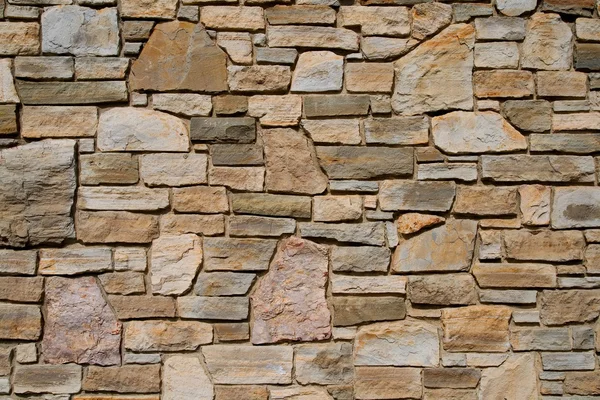 Ściana kamień kolorowy tekstury — Zdjęcie stockowe