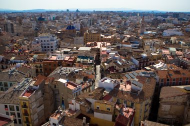 Valencia şehir manzaralı