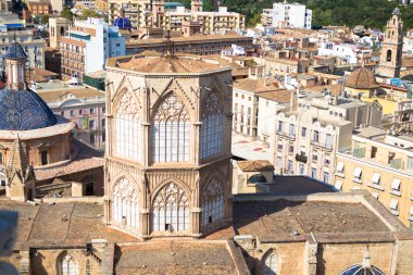 Valencia Catedral Üstten Görünüm