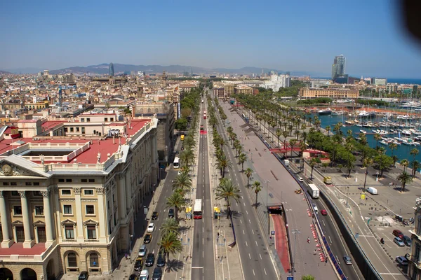 Columbus heykelinin Üstten Görünüm