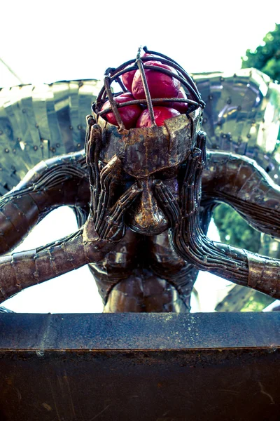 Melek heykeli Barselona