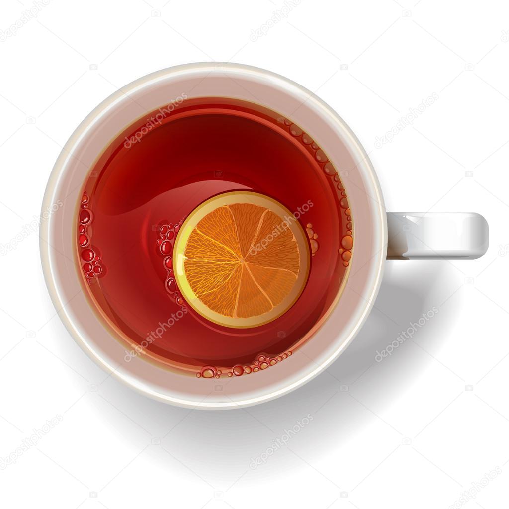 Tea with lemon